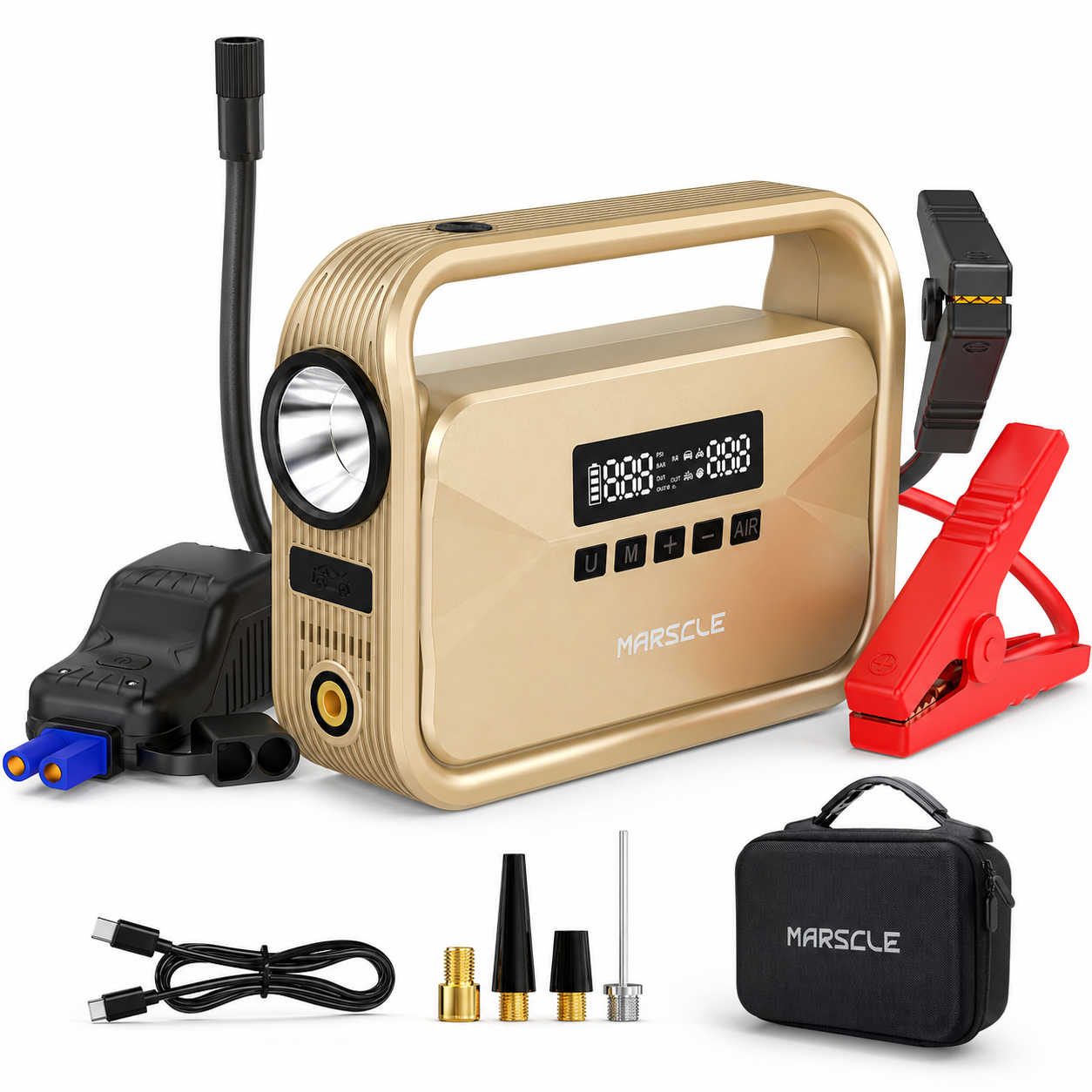 Q8 Jump Starter with Air Compressor